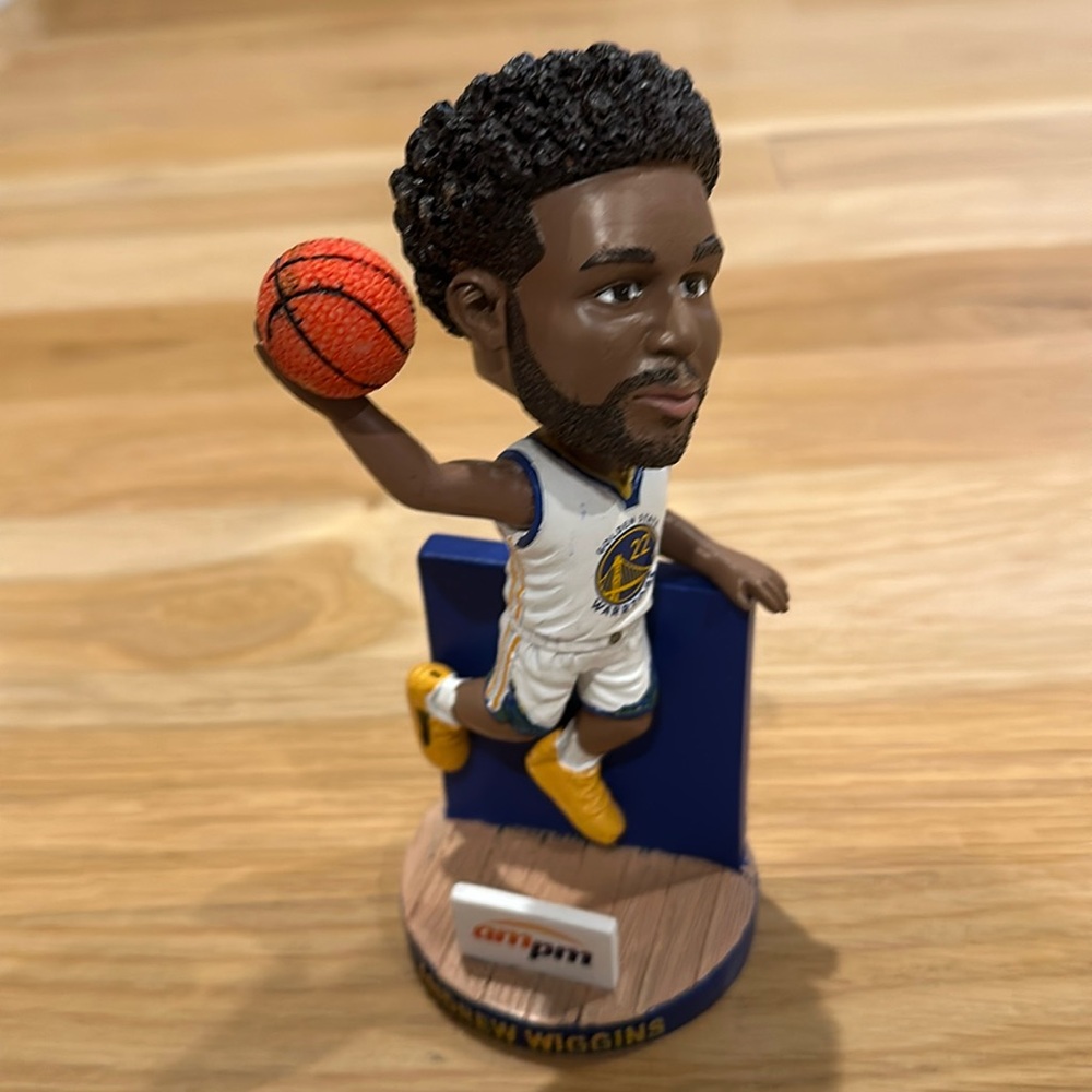 Golden State Warriors Andrew Wiggins Posterized Limited Edition Bobblehead
